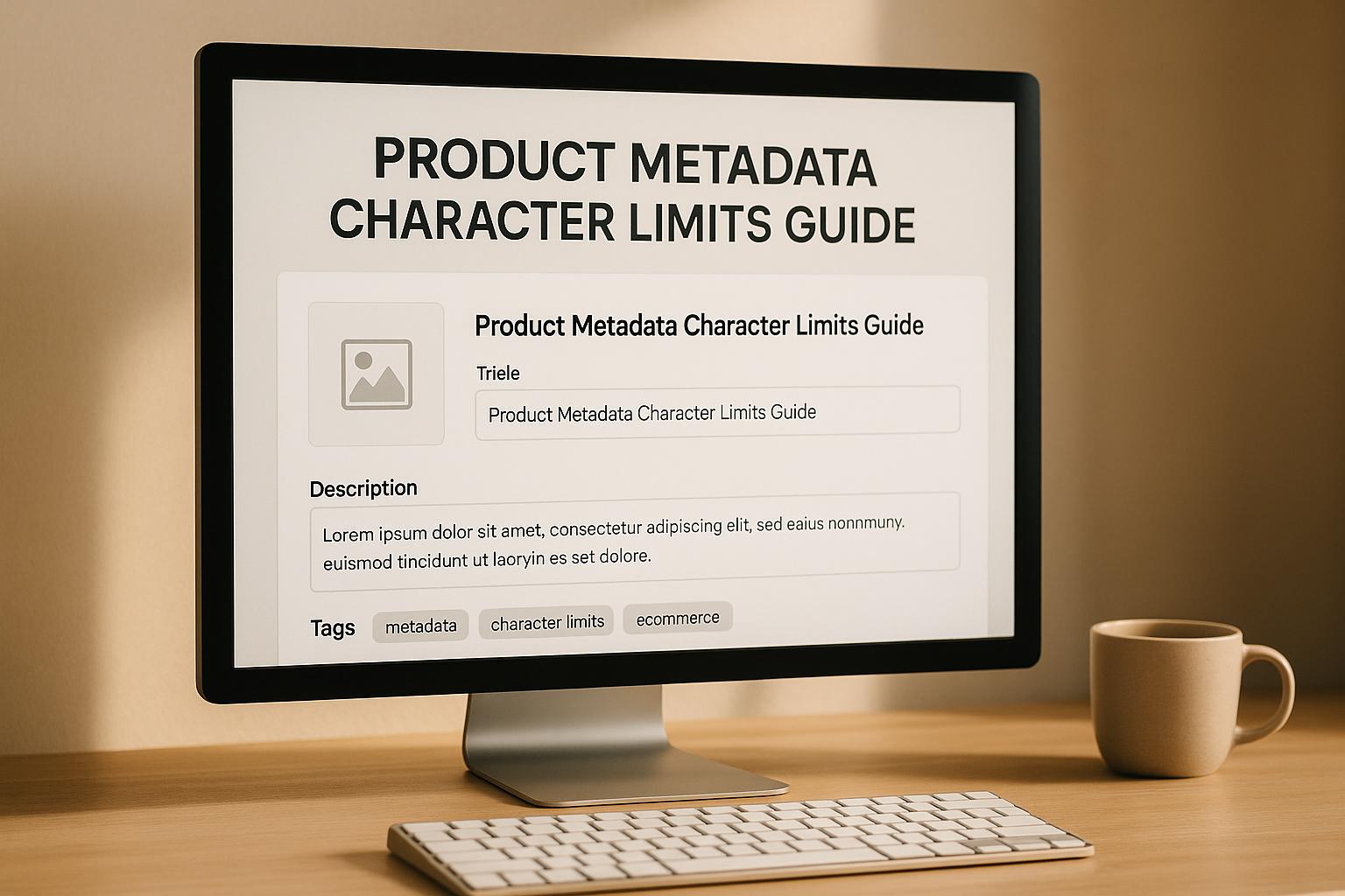 Thumbnail for: Product Metadata Character Limits Guide