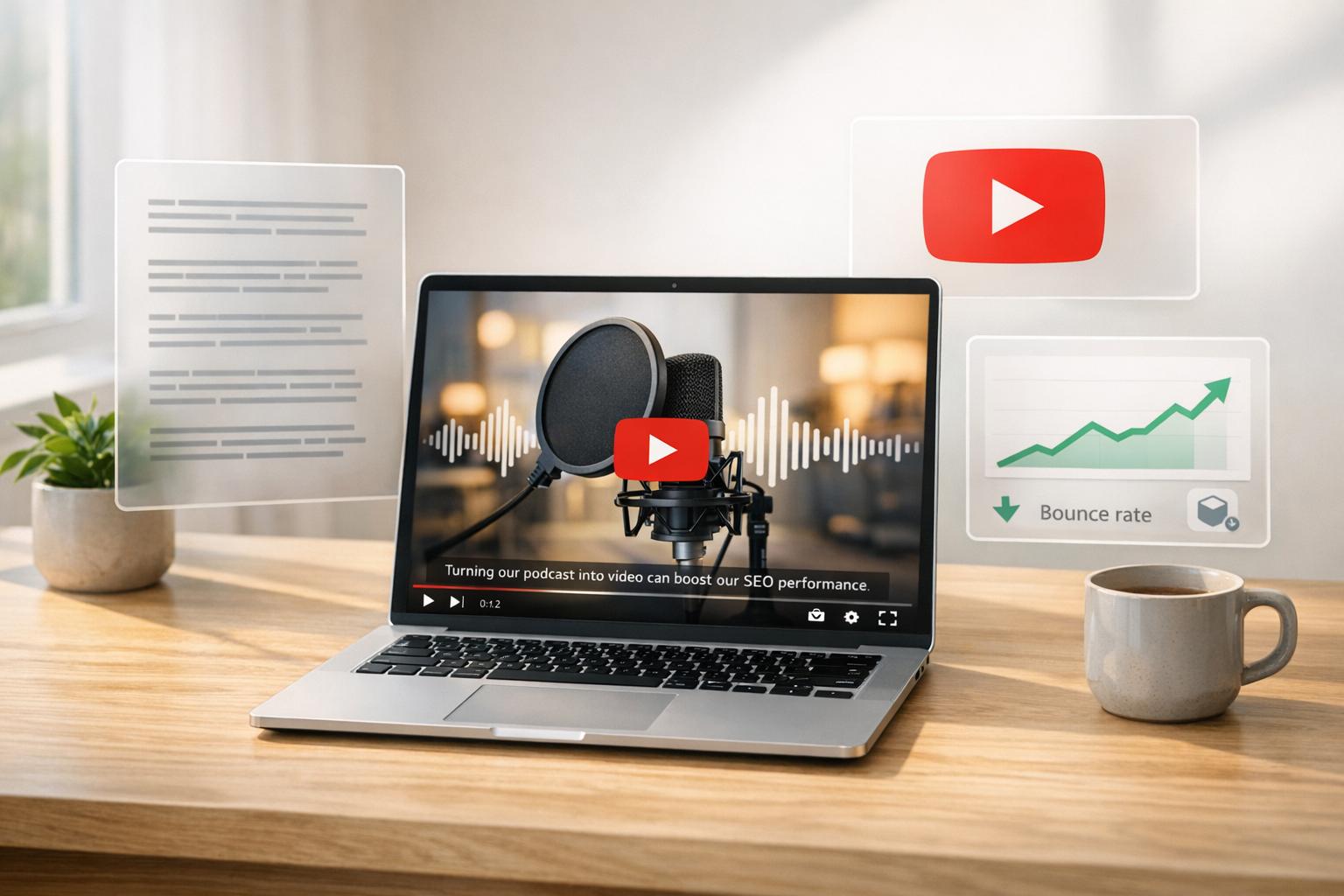 Thumbnail for: SEO Benefits of Turning Podcasts into Videos