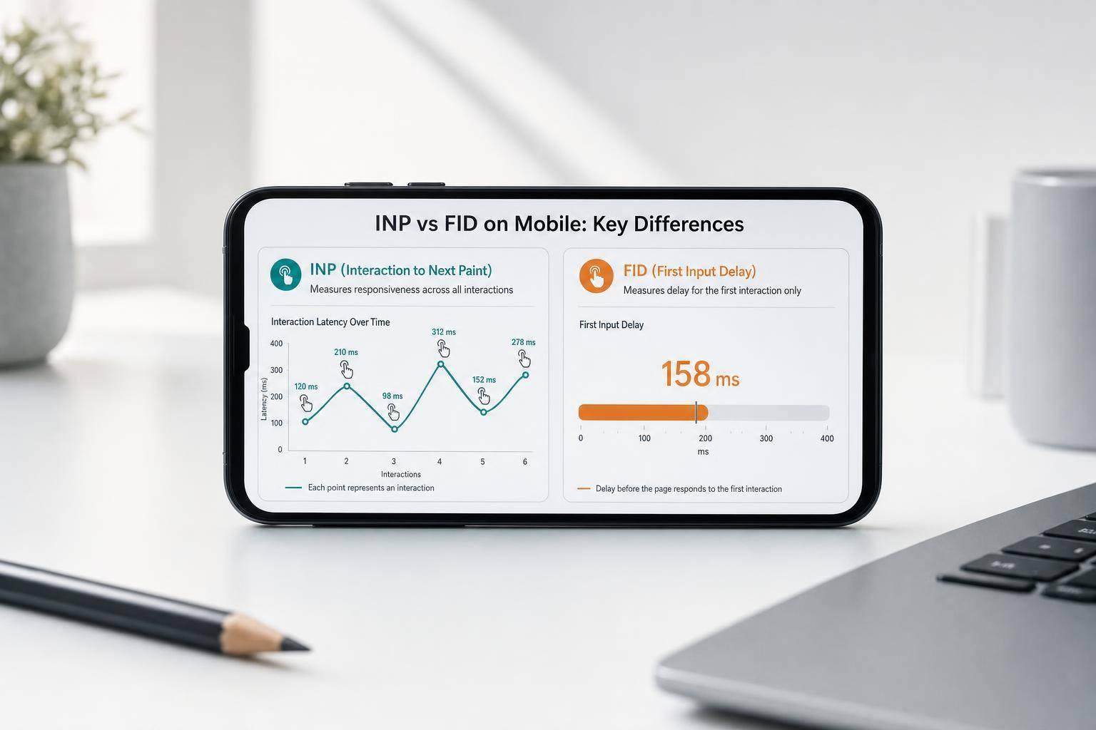 Thumbnail for: INP vs FID on Mobile: Key Differences