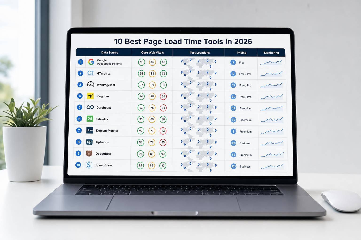 Thumbnail for: 10 Best Page Load Time Tools in 2026