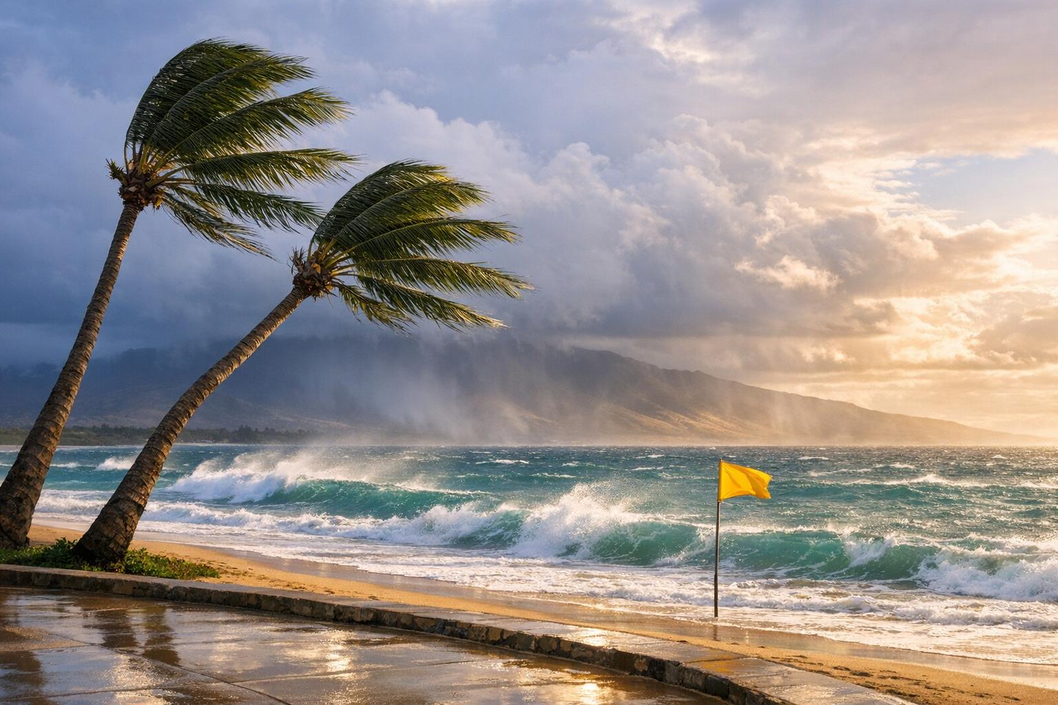 Thumbnail for: High Wind Warning Continues for Maui and Hawaii Island