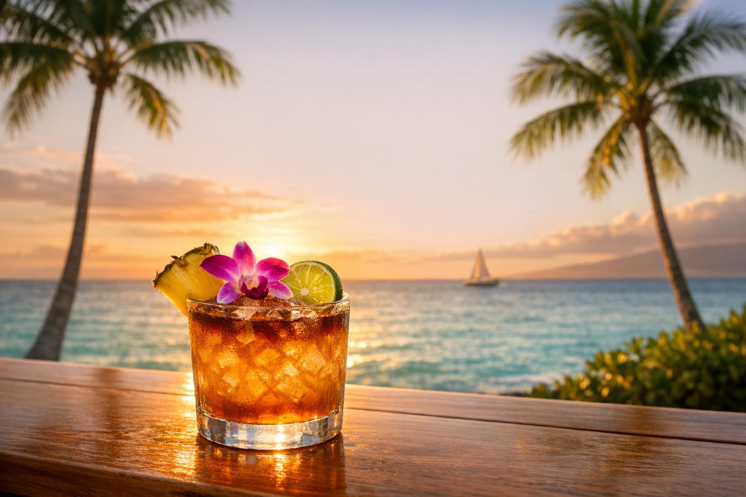 Thumbnail for: Top-rated cocktails on Maui: where to find them and which ones offer an ocean view too?