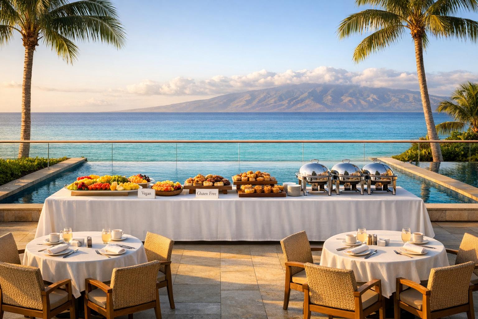 Thumbnail for: Luxury Breakfast Buffets at Maui Resorts