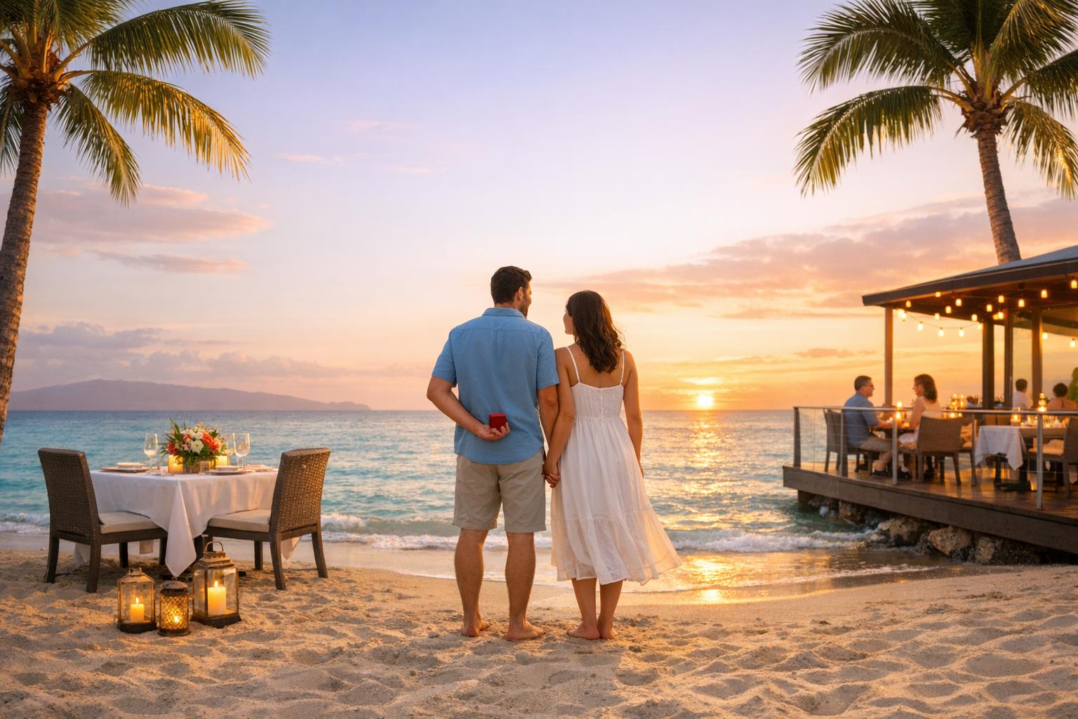 Thumbnail for: Private Beach Dining vs. Oceanfront Restaurants for Proposals