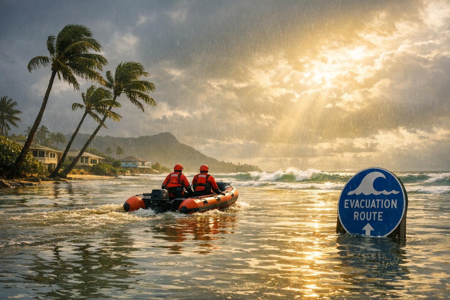 Thumbnail for: Thousands Evacuated as Hawaii Faces Worst Flooding in 20 Years