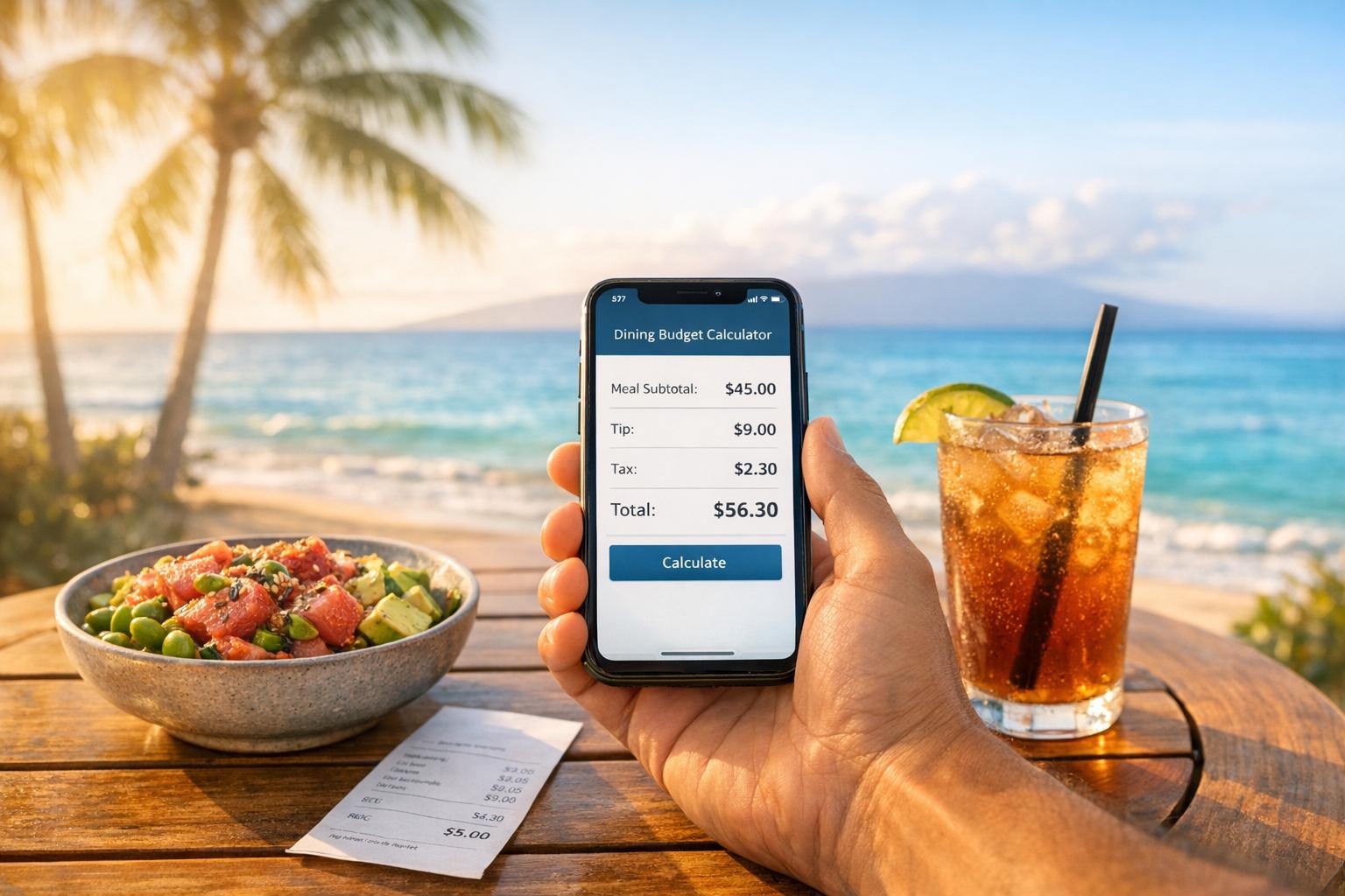 Thumbnail for: Maui Dining Budget Calculator