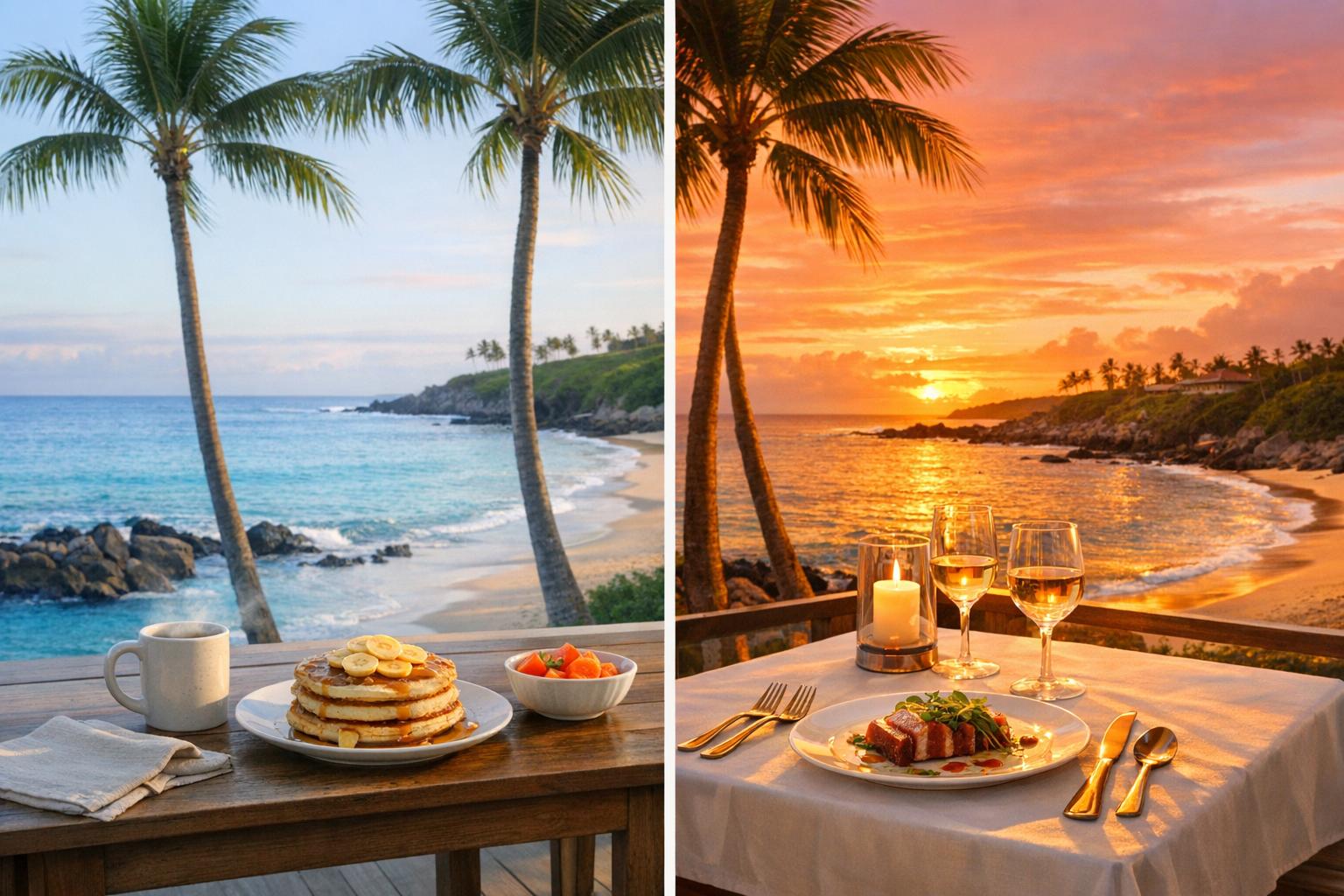 Thumbnail for: Napili Bay's Best Luxury Oceanfront Dining Spots