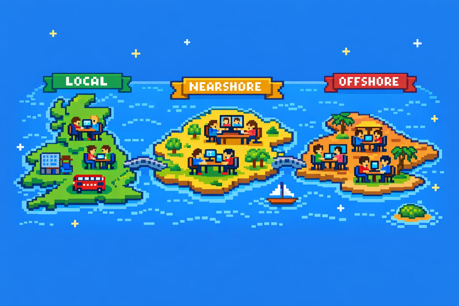 How to Choose Between Local, Nearshore, Offshore Hiring