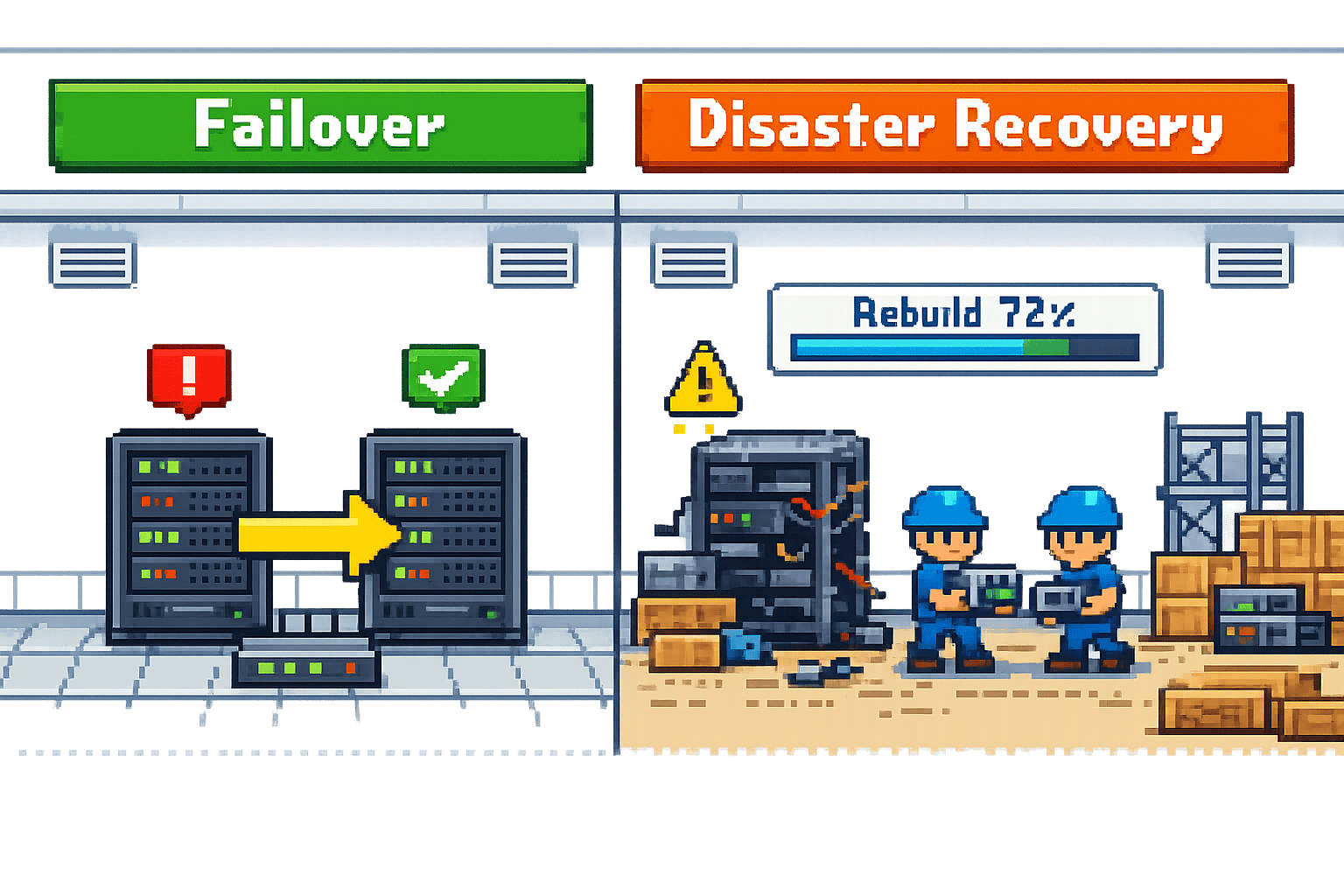 Failover vs. Disaster Recovery: Key Differences