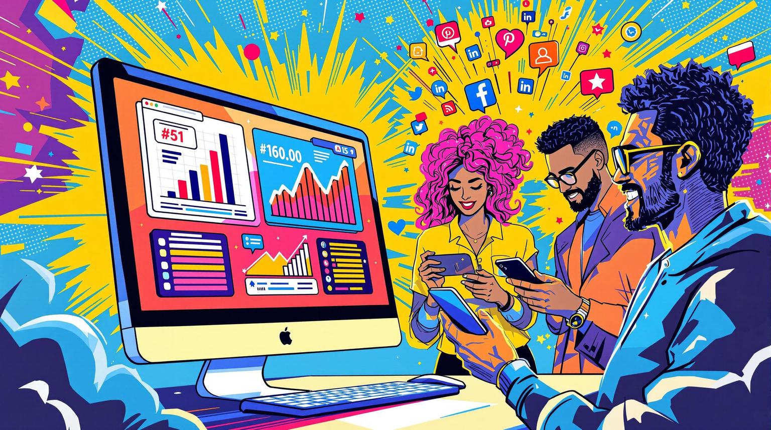 Thumbnail for: How AI Tracks Social Media Trends in Real Time