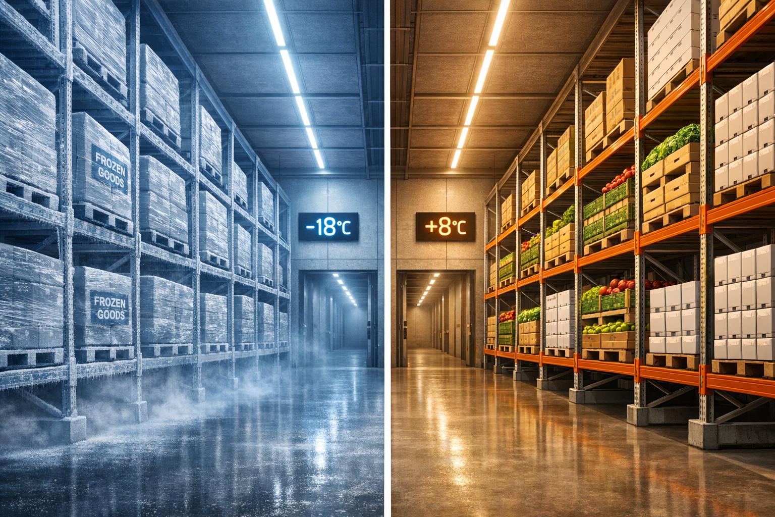 Cold Storage vs. Temperature-Controlled Warehouses