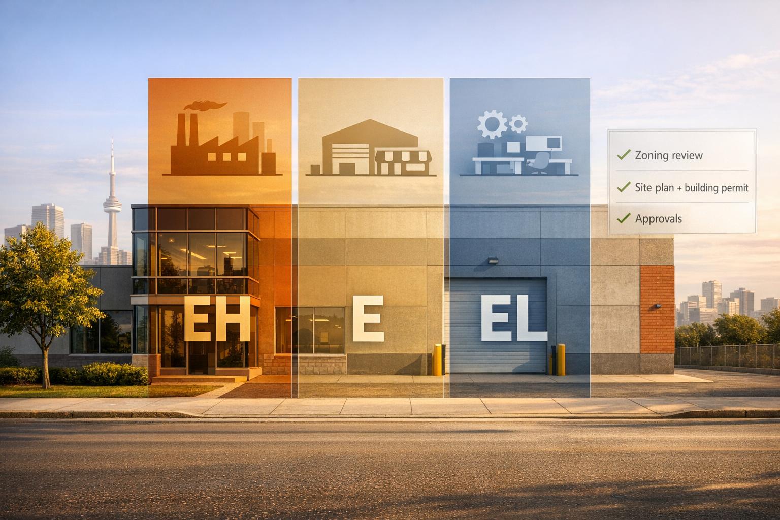 Permitted Uses in Toronto Industrial Zones
