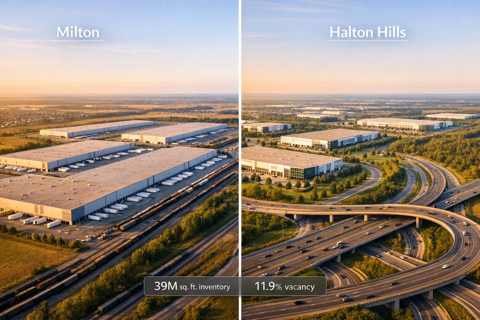 Milton vs. Halton Hills: Industrial Market Comparison