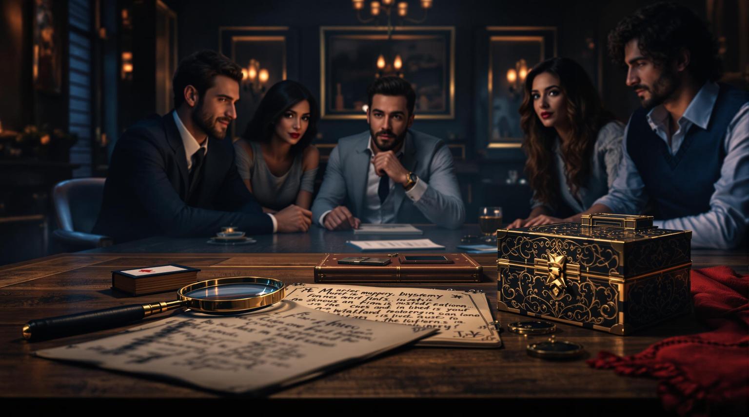 10 Best Interactive Clue Systems in Murder Mystery Games