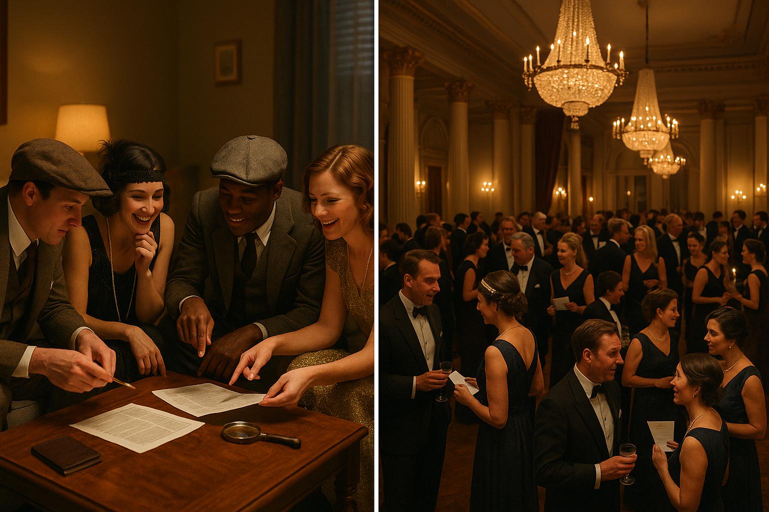 Small vs. Large Murder Mystery Parties