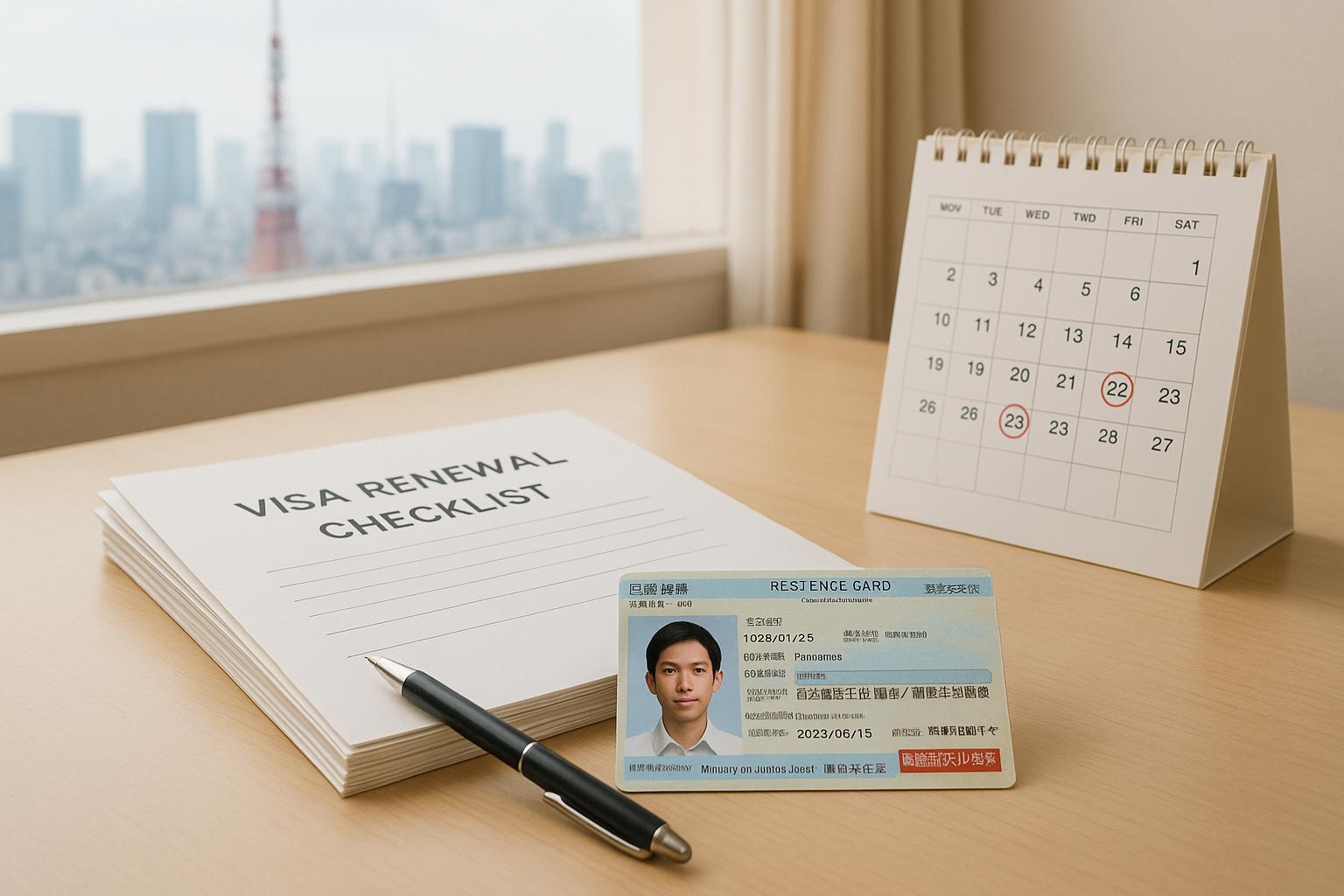 Thumbnail for: Visa Renewal Checklist for Foreign Residents in Tokyo