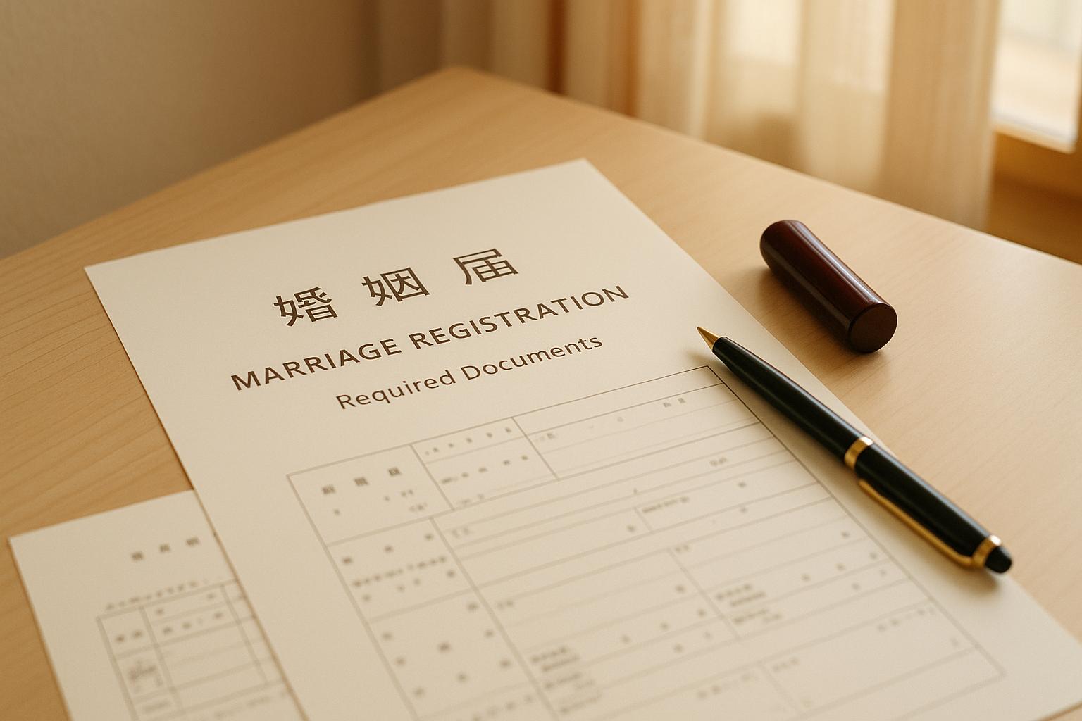 Thumbnail for: Marriage Registration in Japan: Required Documents
