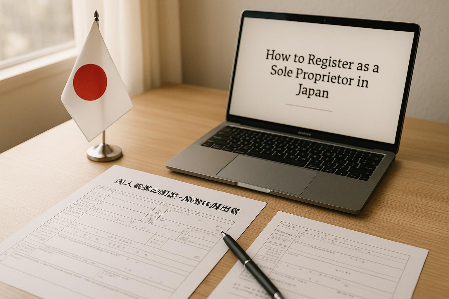 Thumbnail for: How to Register as a Sole Proprietor in Japan