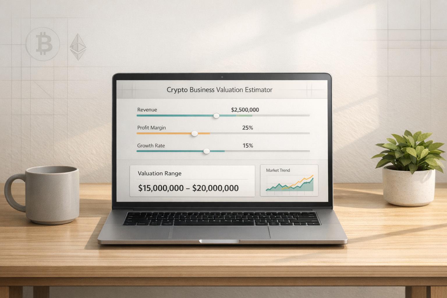 Crypto Business Valuation Estimator