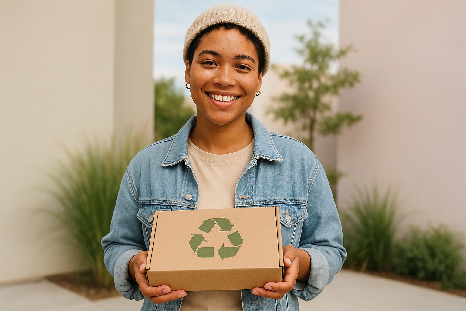 Thumbnail for: Impact des emballages recyclés sur la mode en ligne