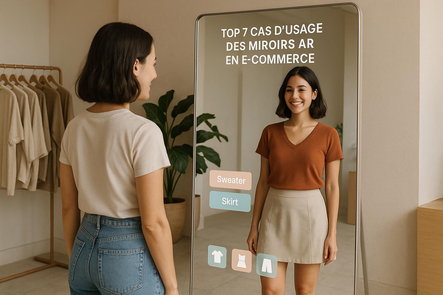 Thumbnail for: Top 7 cas d'usage des miroirs AR en e-commerce