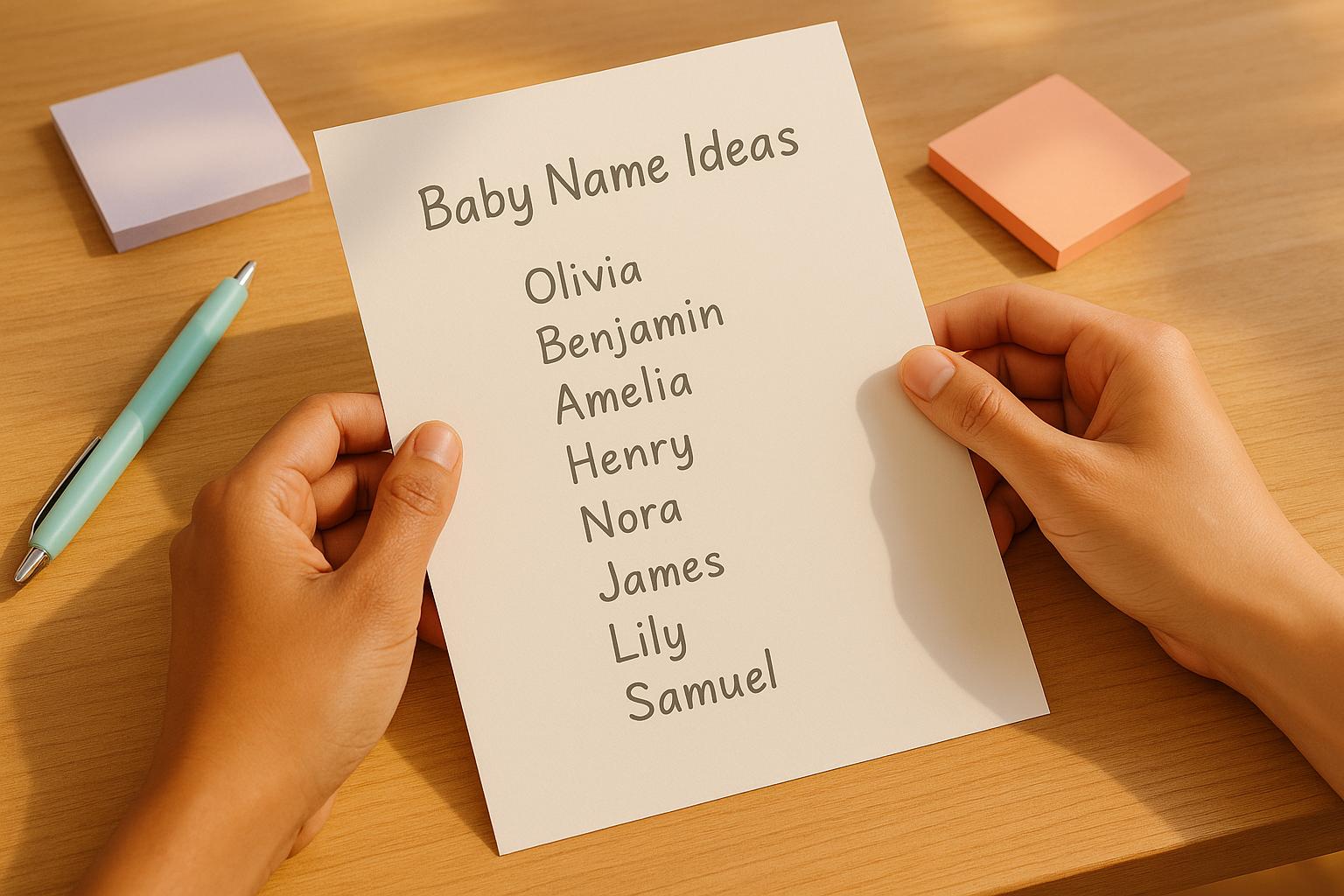 Thumbnail for: How to Choose a Baby Name Both Partners Agree On