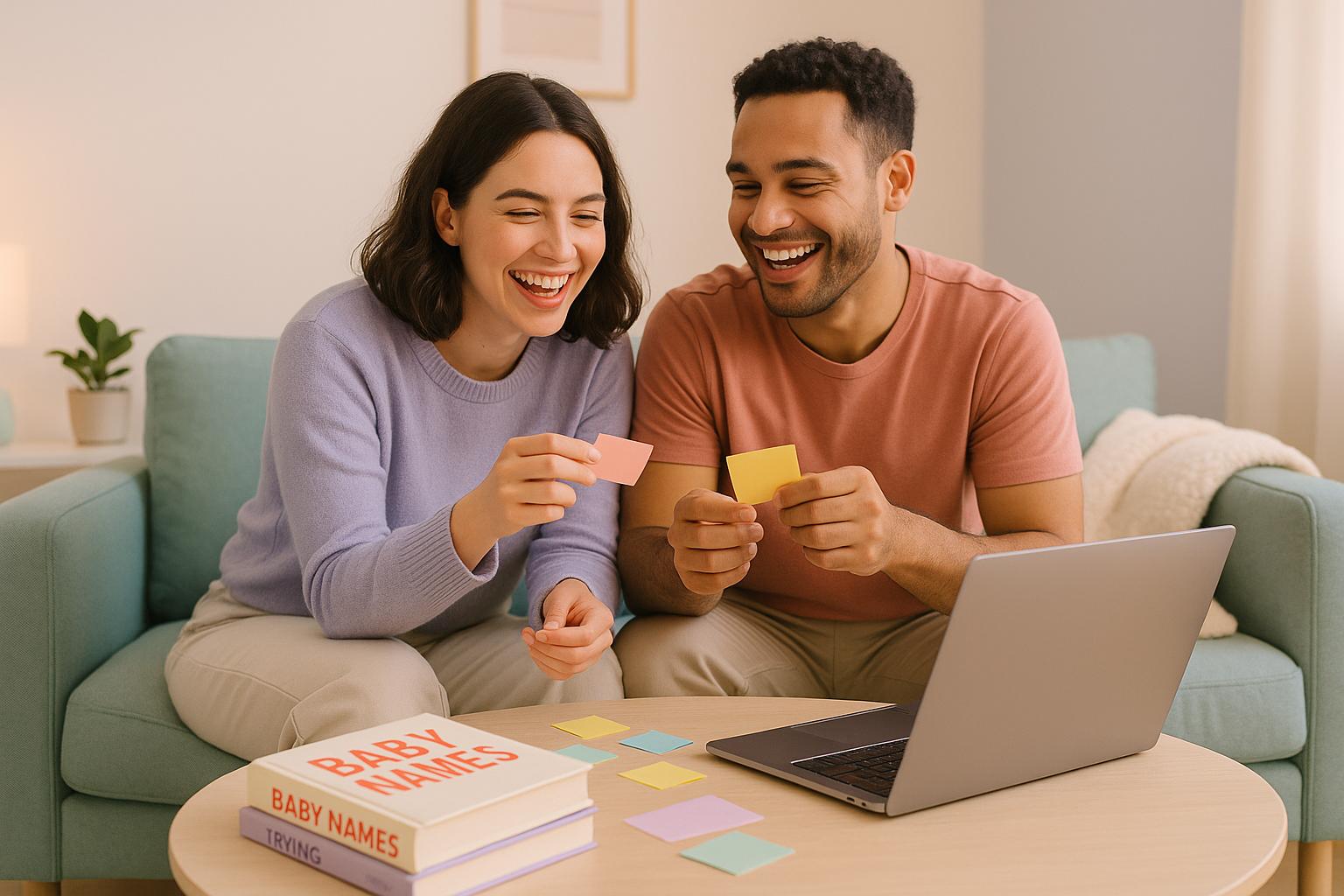 Thumbnail for: 7 Ways to Make Baby Naming Fun for Couples