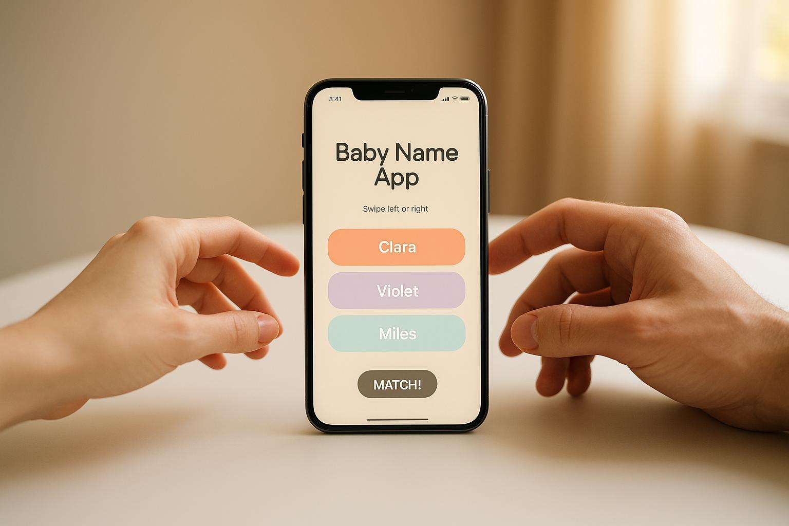 Thumbnail for: How to Use a Baby Name App with Your Partner