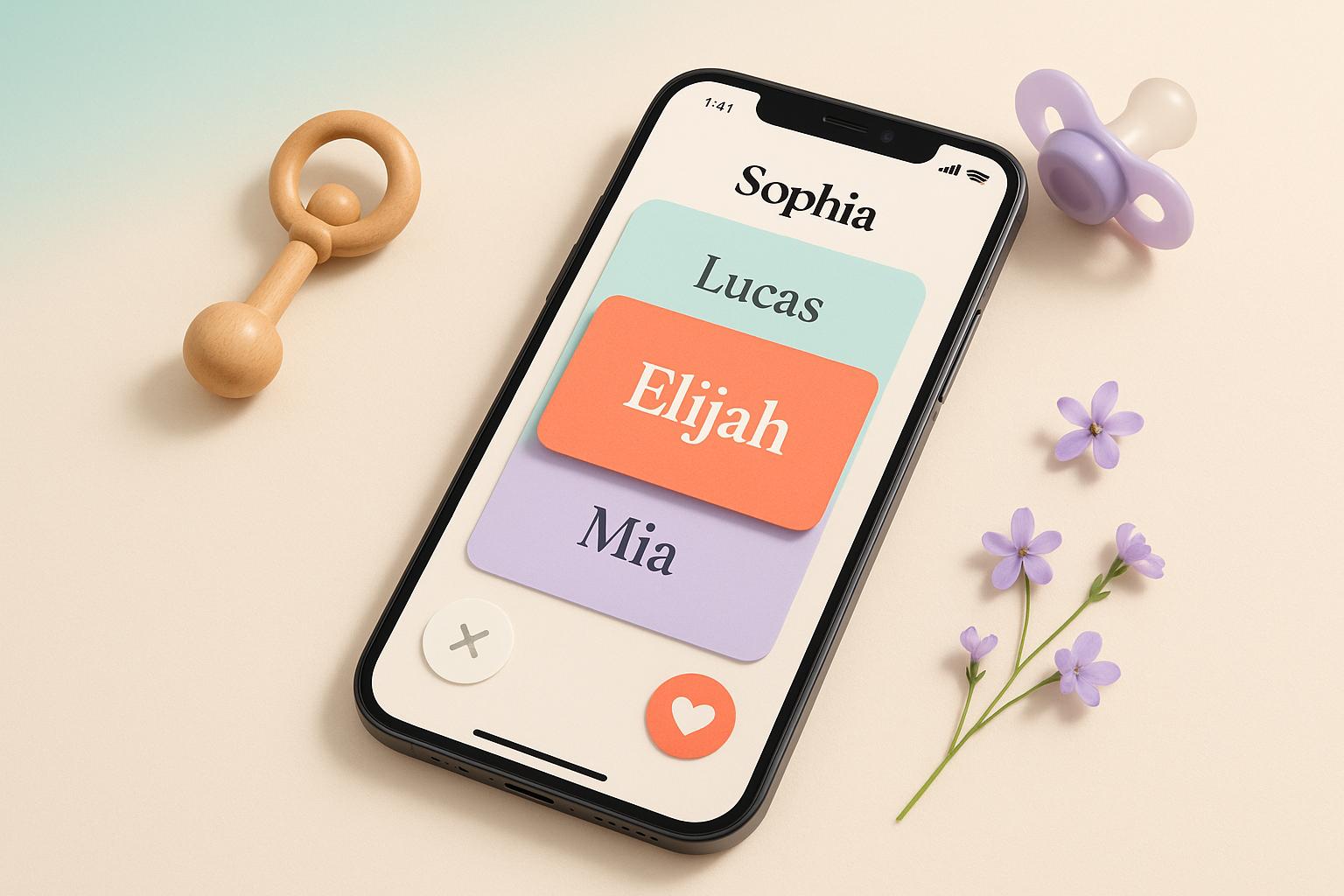 Thumbnail for: Swipe Your Way to the Perfect Baby Name