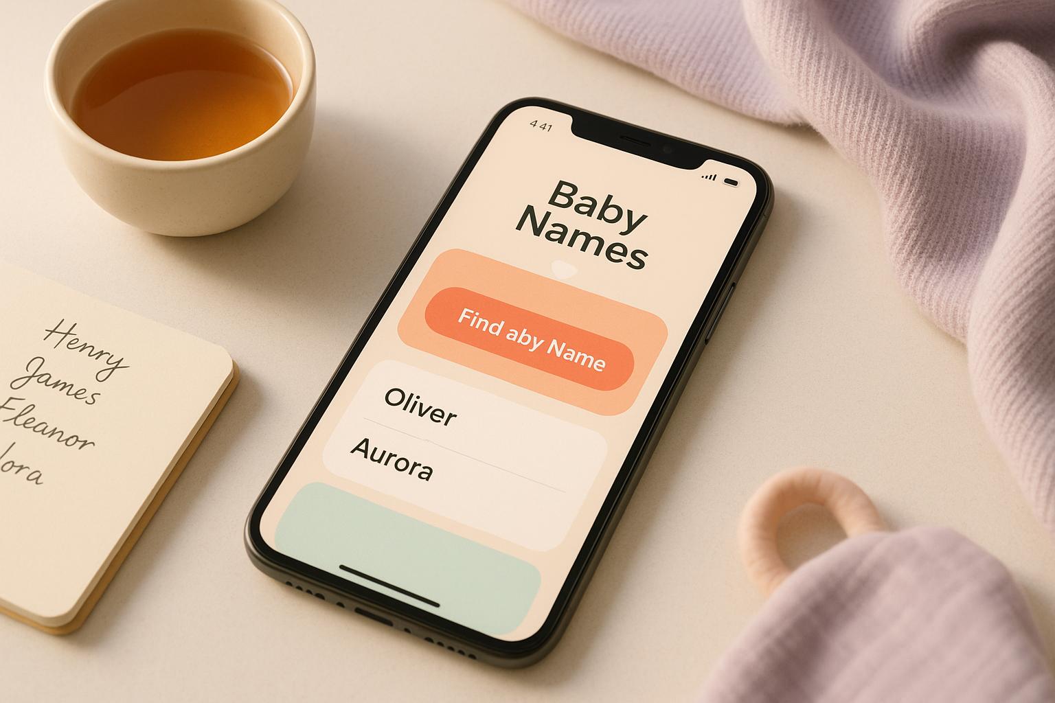 Thumbnail for: Looking for a Baby Name App? Start Here First