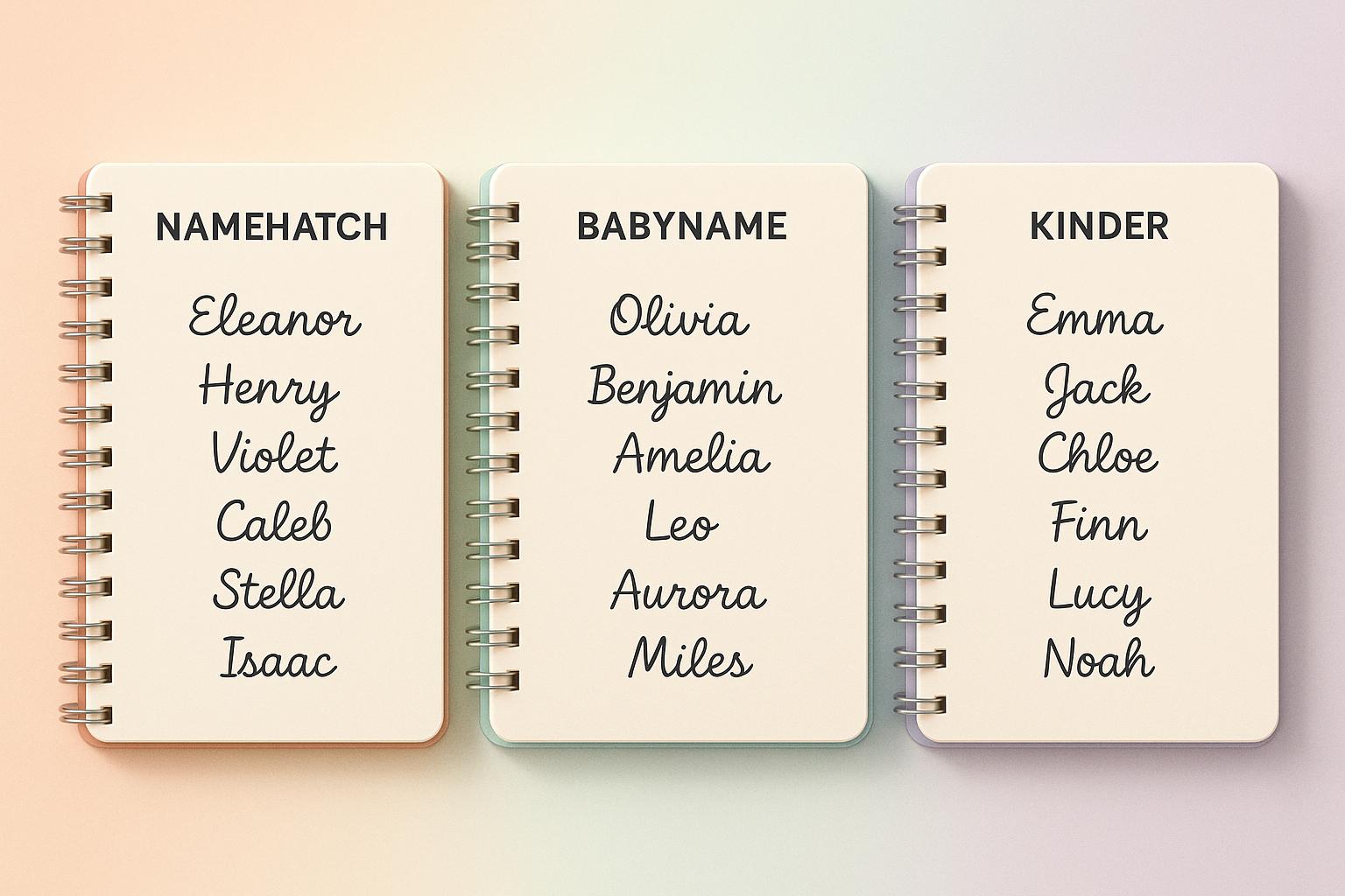 Thumbnail for: NameHatch vs BabyName vs Kinder