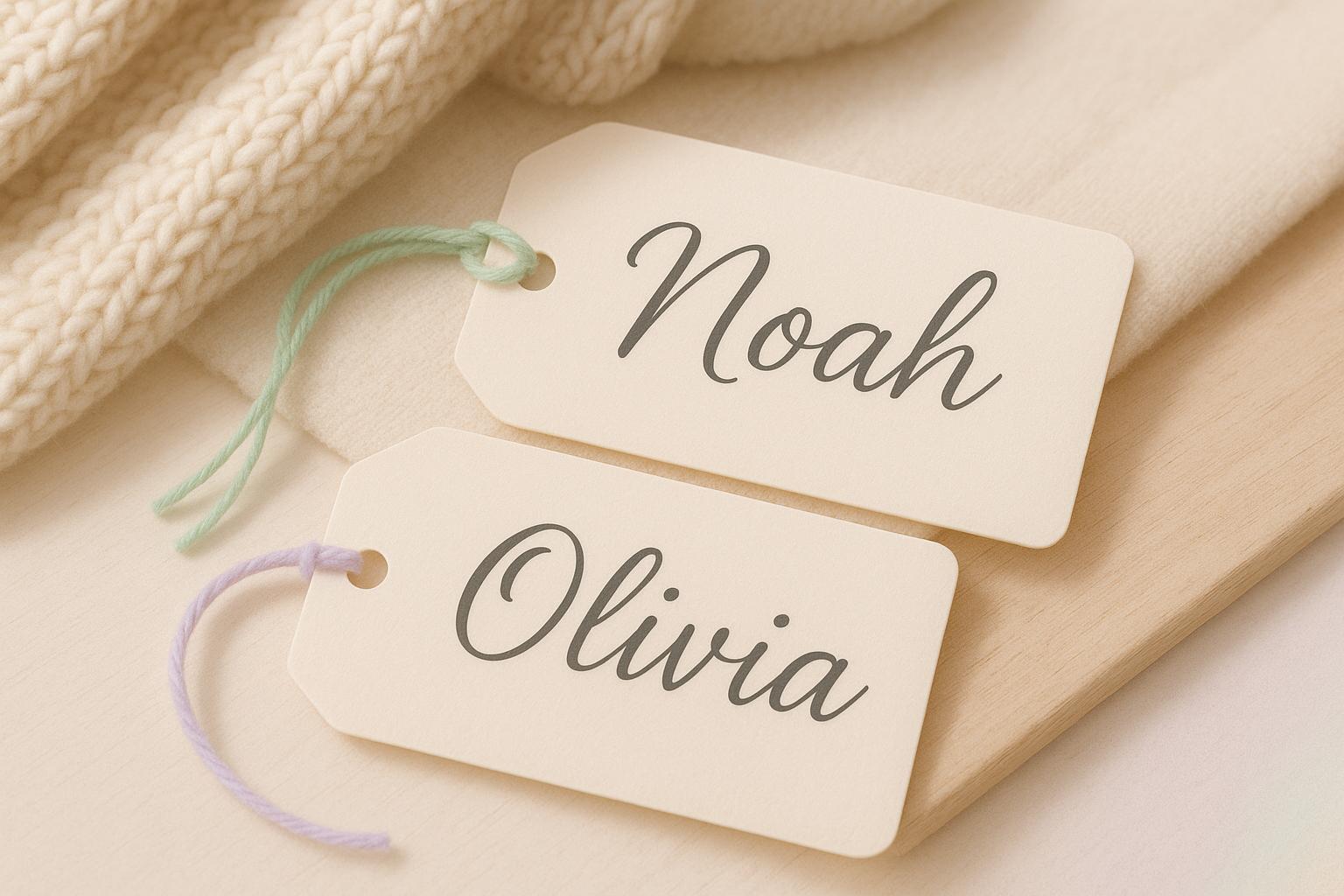 Thumbnail for: BabyCenter releases 2025's most popular baby names: Noah and Olivia top the chart