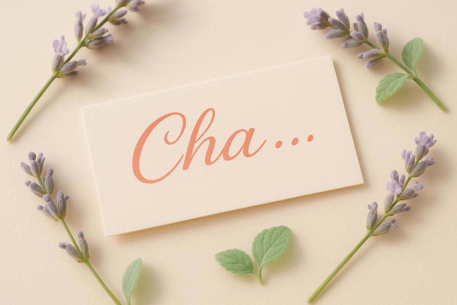 Thumbnail for: Girl Names that Start with Cha – 10 Elegant Options