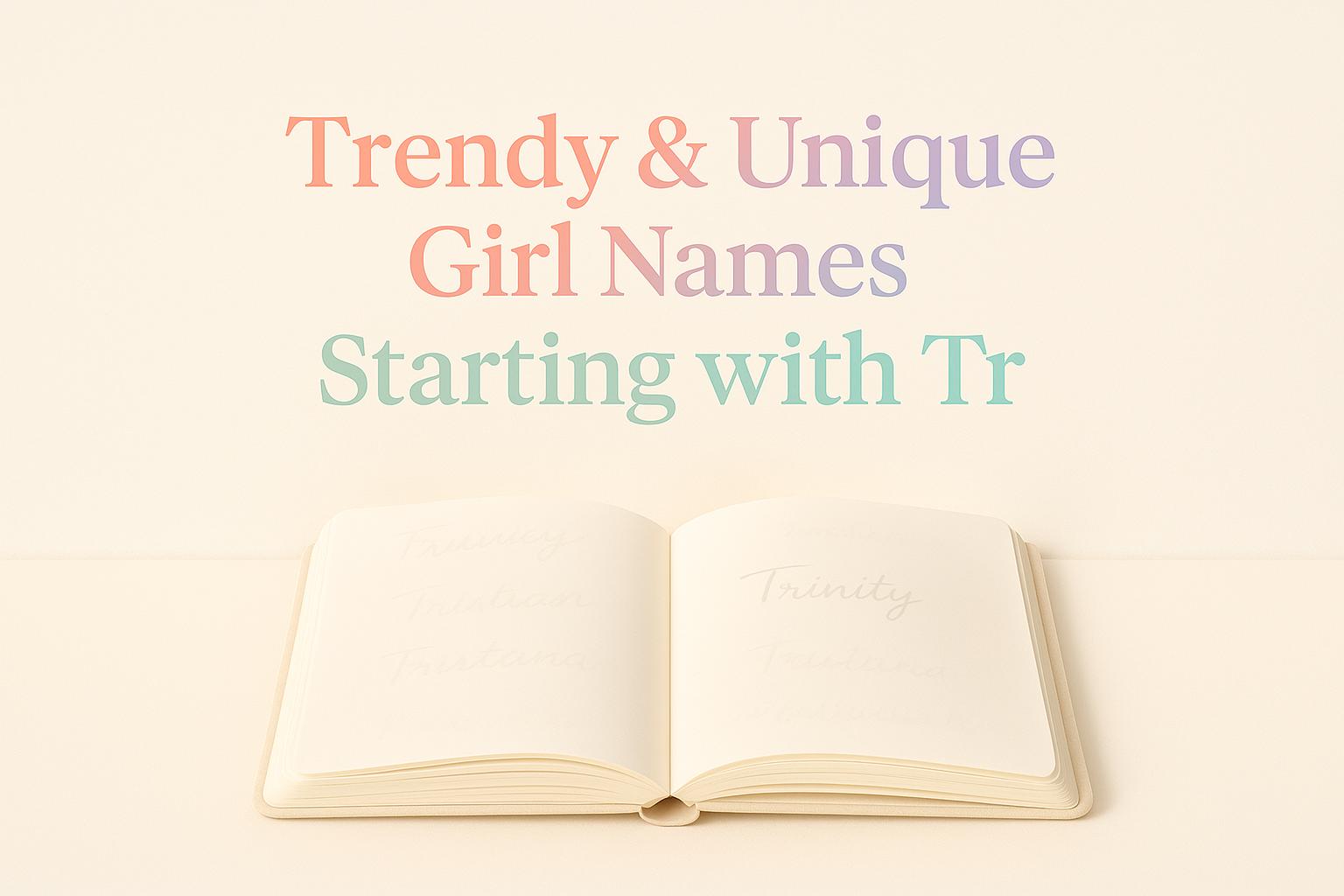Thumbnail for: Girl Names that Start with Tr – 8 Trendy & Unique Ideas