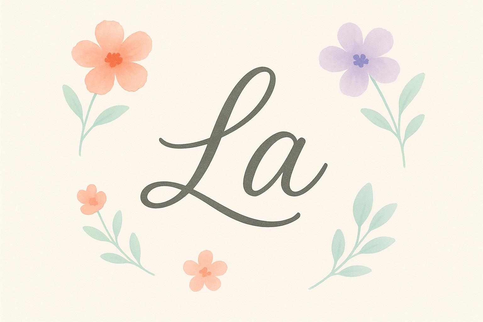 Thumbnail for: Girl Names that Start with La – Trending Names You’ll Love