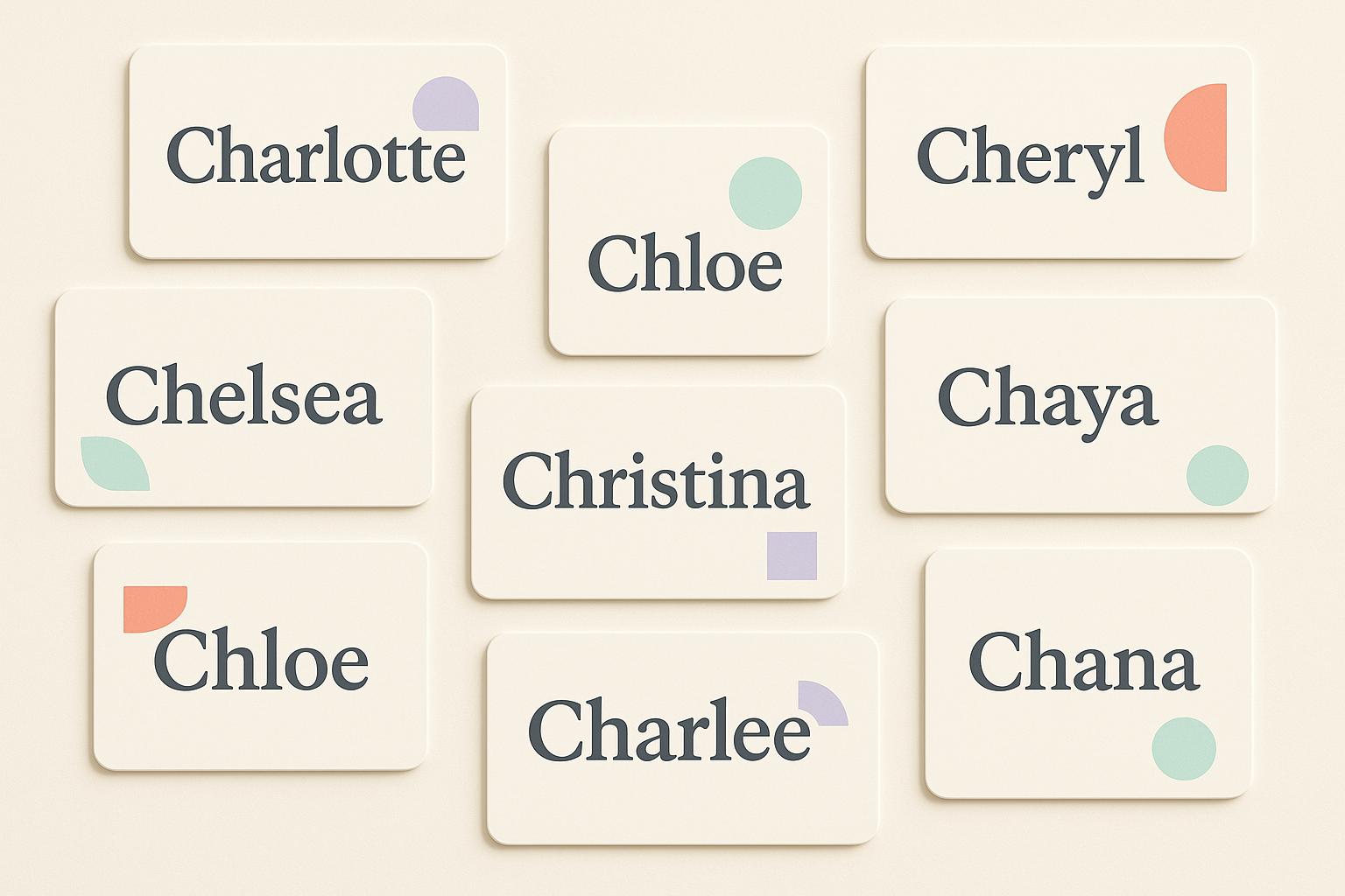 Thumbnail for: Girl Names that Start with Ch – 15 Strong Names with Style