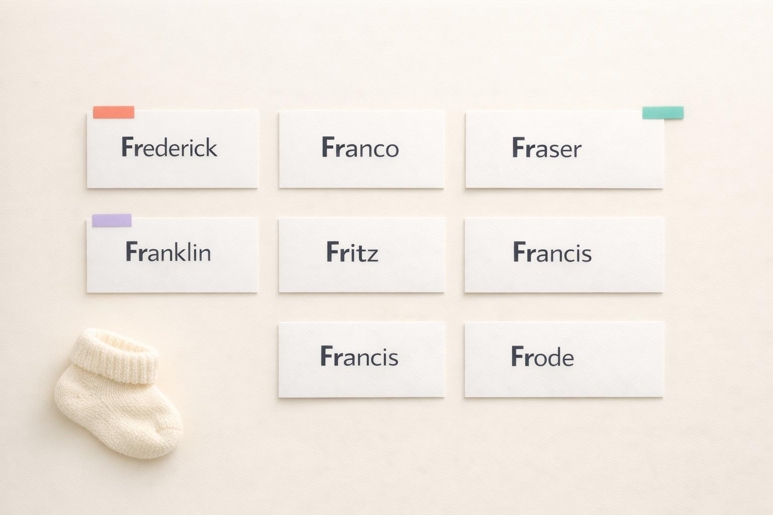 Thumbnail for: Boy names that start with Fr – 8 Friendly & Fresh Picks