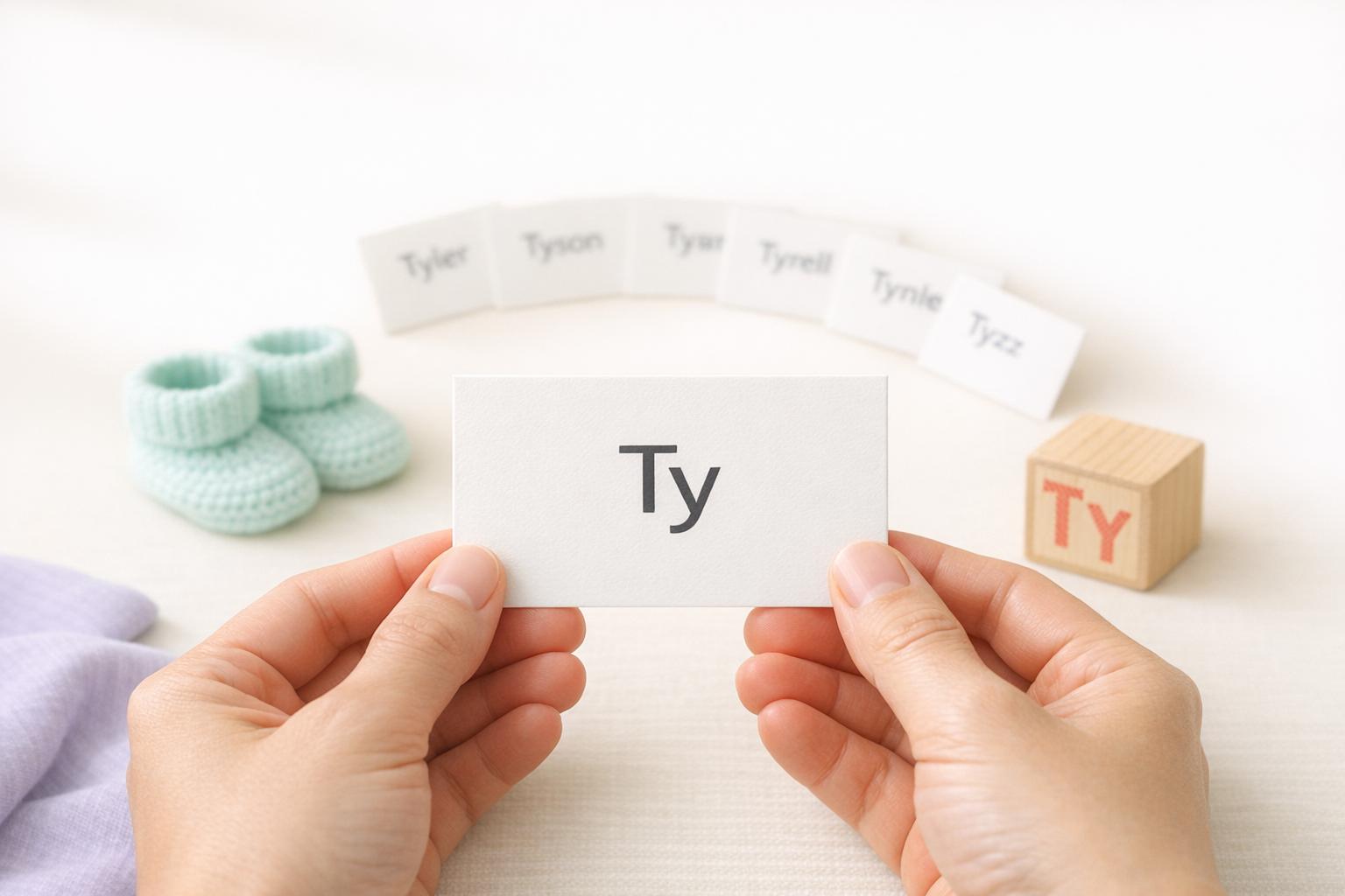 Thumbnail for: Boy names that start with Ty – 10 Trendy & Timeless Names