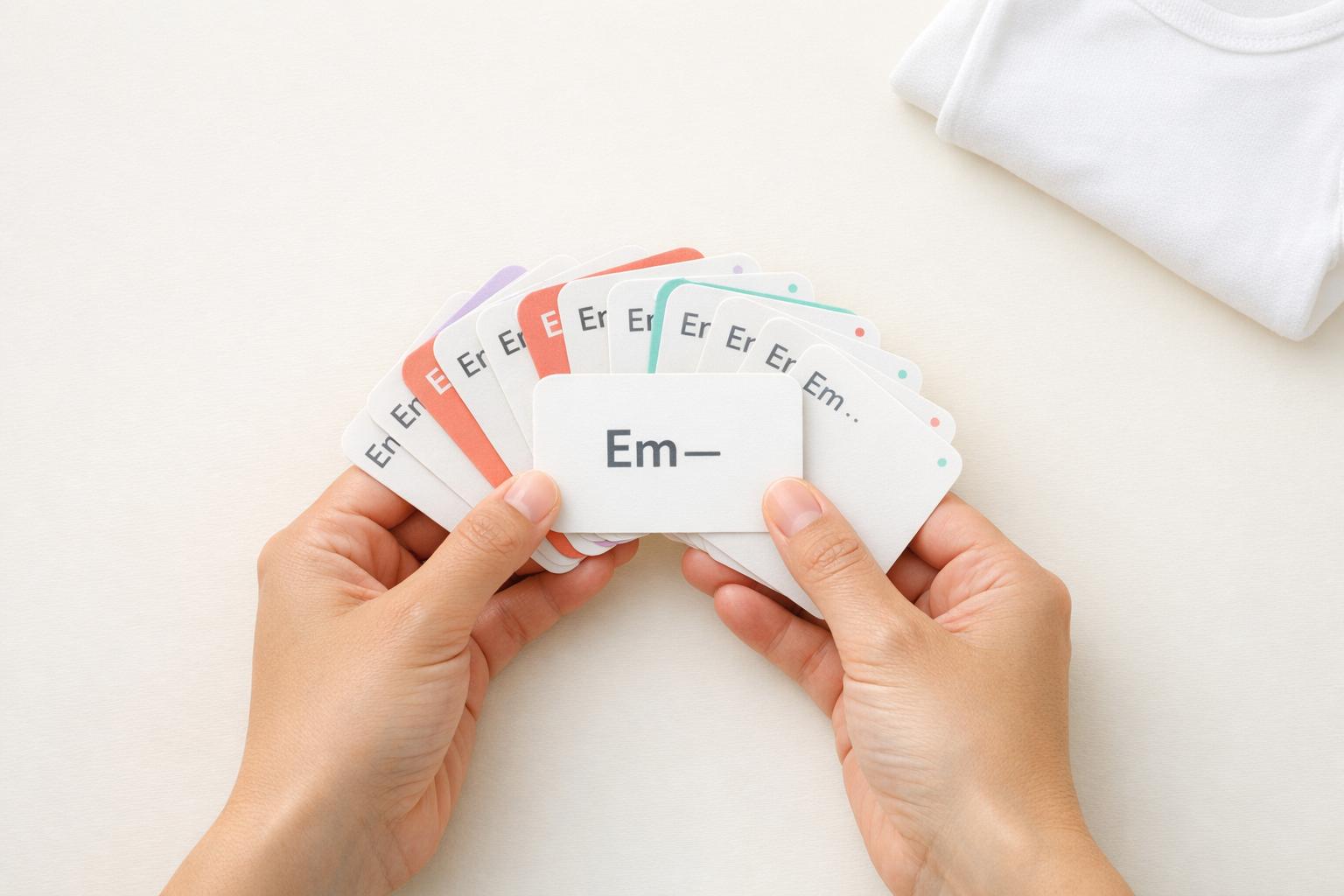 Thumbnail for: Boy names that start with Em – 10 Modern & Classic Names