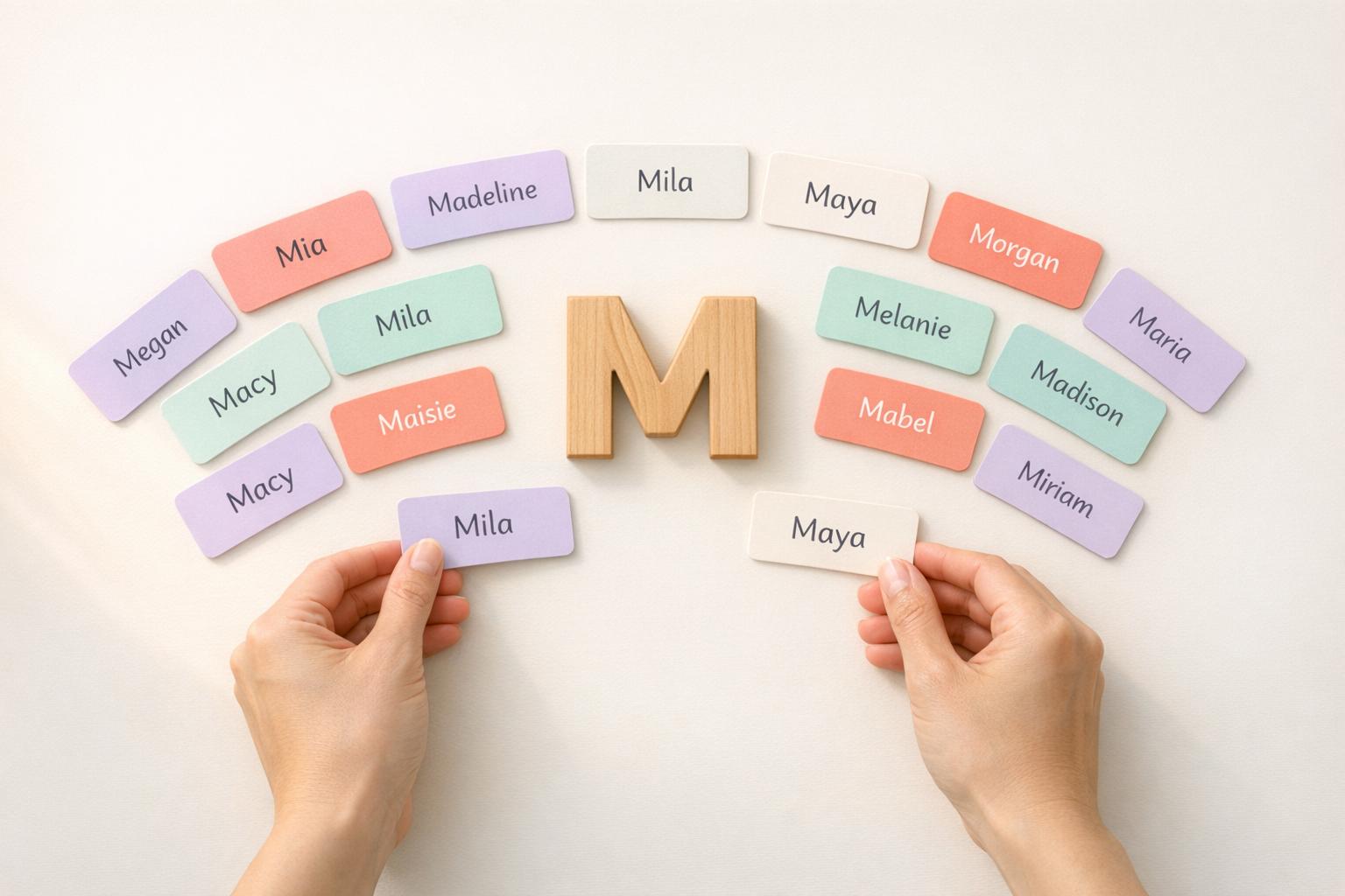 Thumbnail for: Girl Names that Start with M – 15 Most Popular Picks