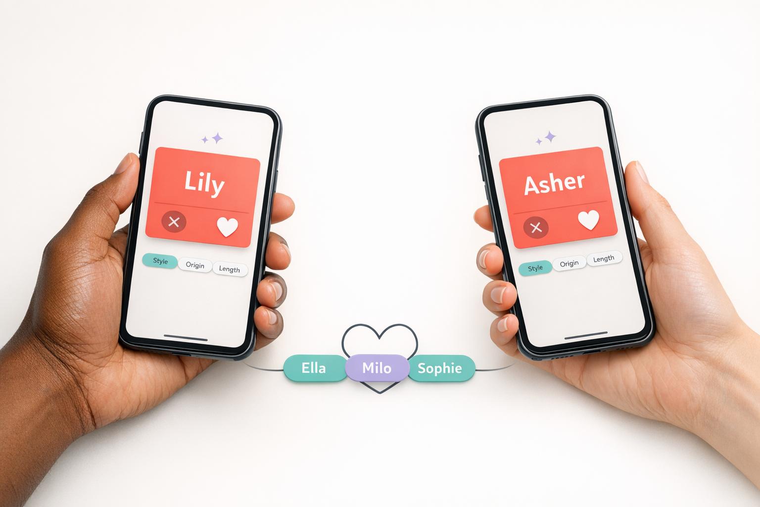 Thumbnail for: Why Tinder-Style Baby Name Apps Work Best