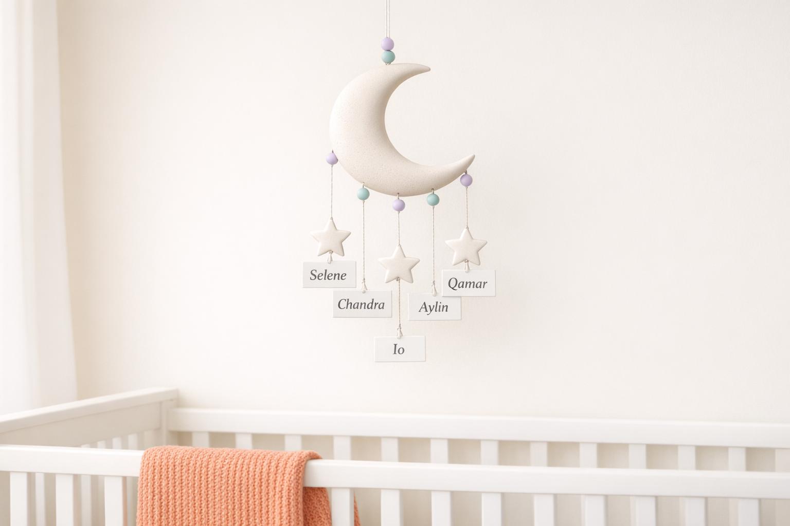 Thumbnail for: Moon-Inspired Baby Names and Their Meanings