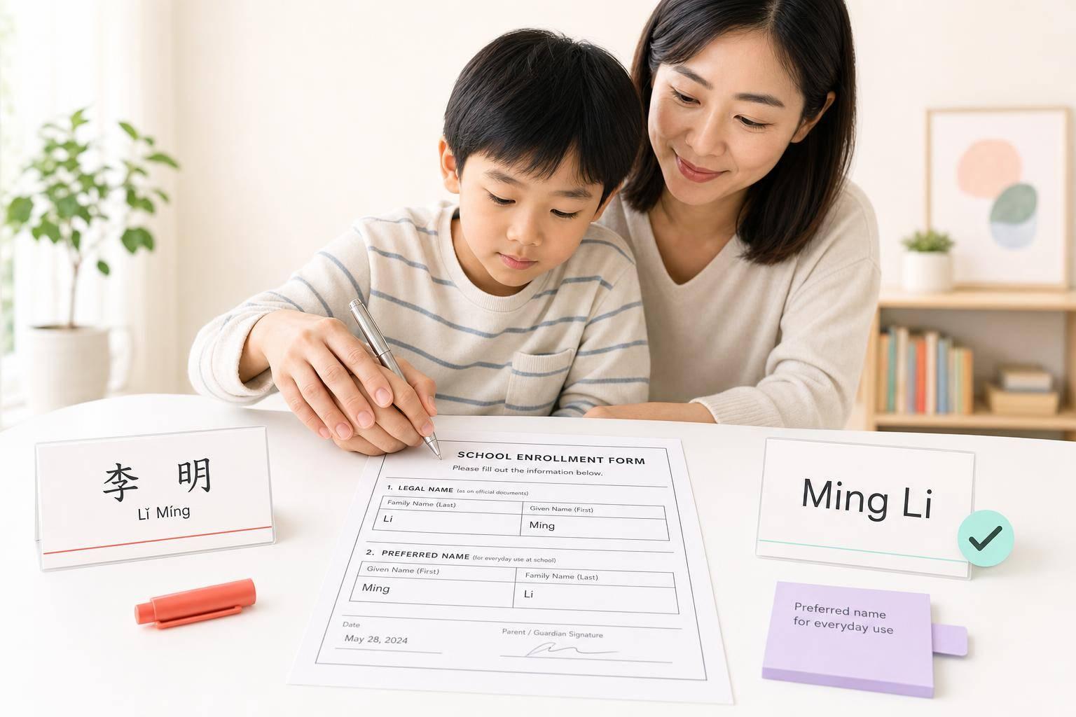 Thumbnail for: East Asian Name Anglicization: Parent Guide