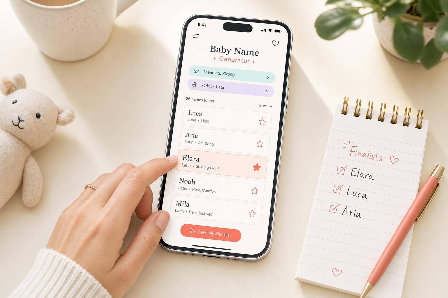Thumbnail for: How to Use a Baby Name Generator Without Getting Overwhelmed