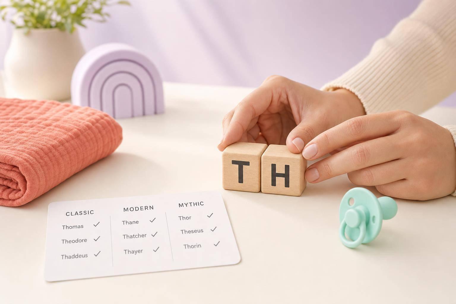 Thumbnail for: Boy Names That Start With Th: Timeless, Strong Ideas