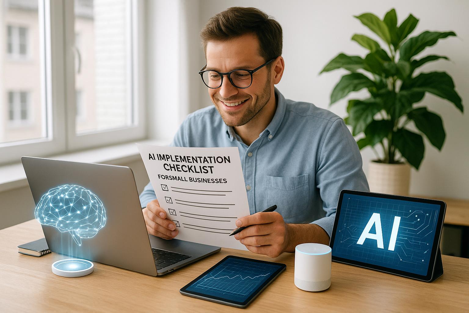 AI Implementation Checklist for Small Businesses