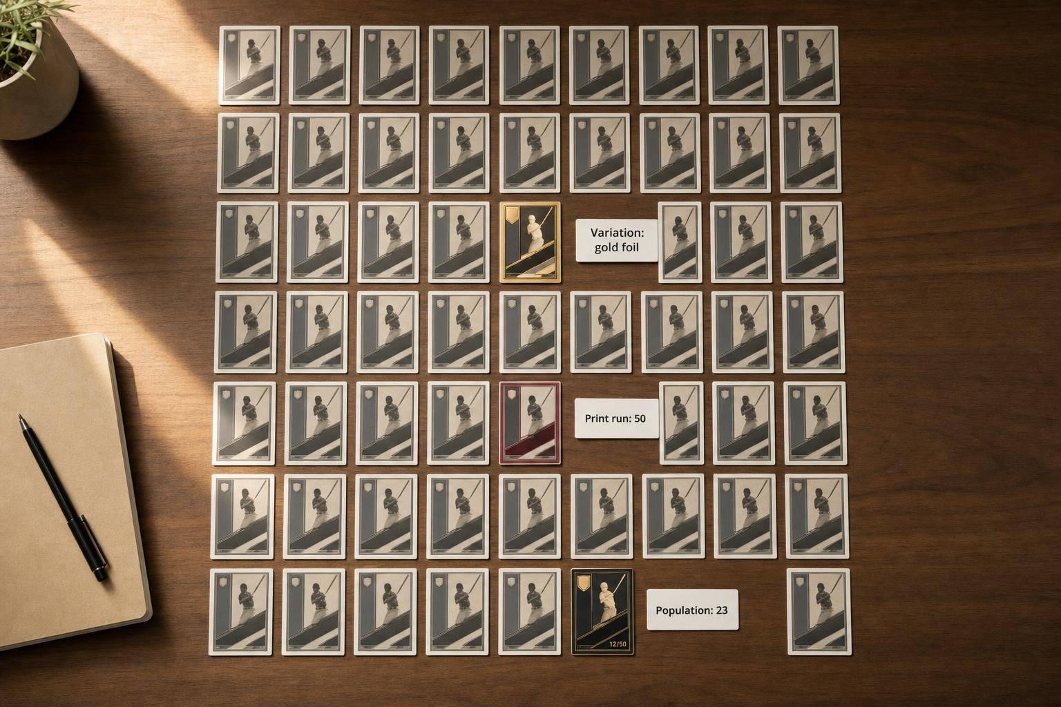 Thumbnail for: What Makes a Card Rare: Print Runs and Variations