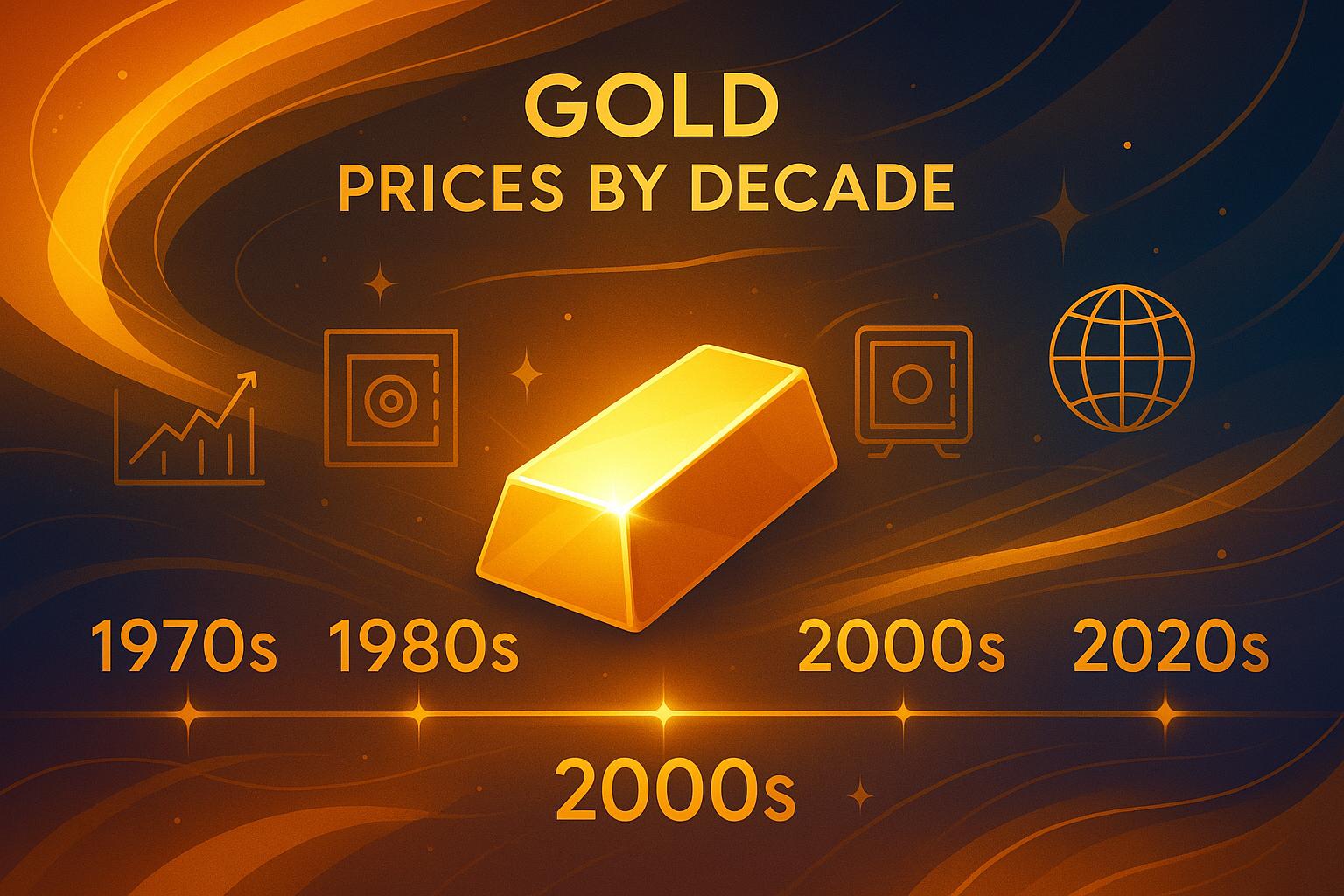 Gold Prices by Decade: 1970s to 2020s