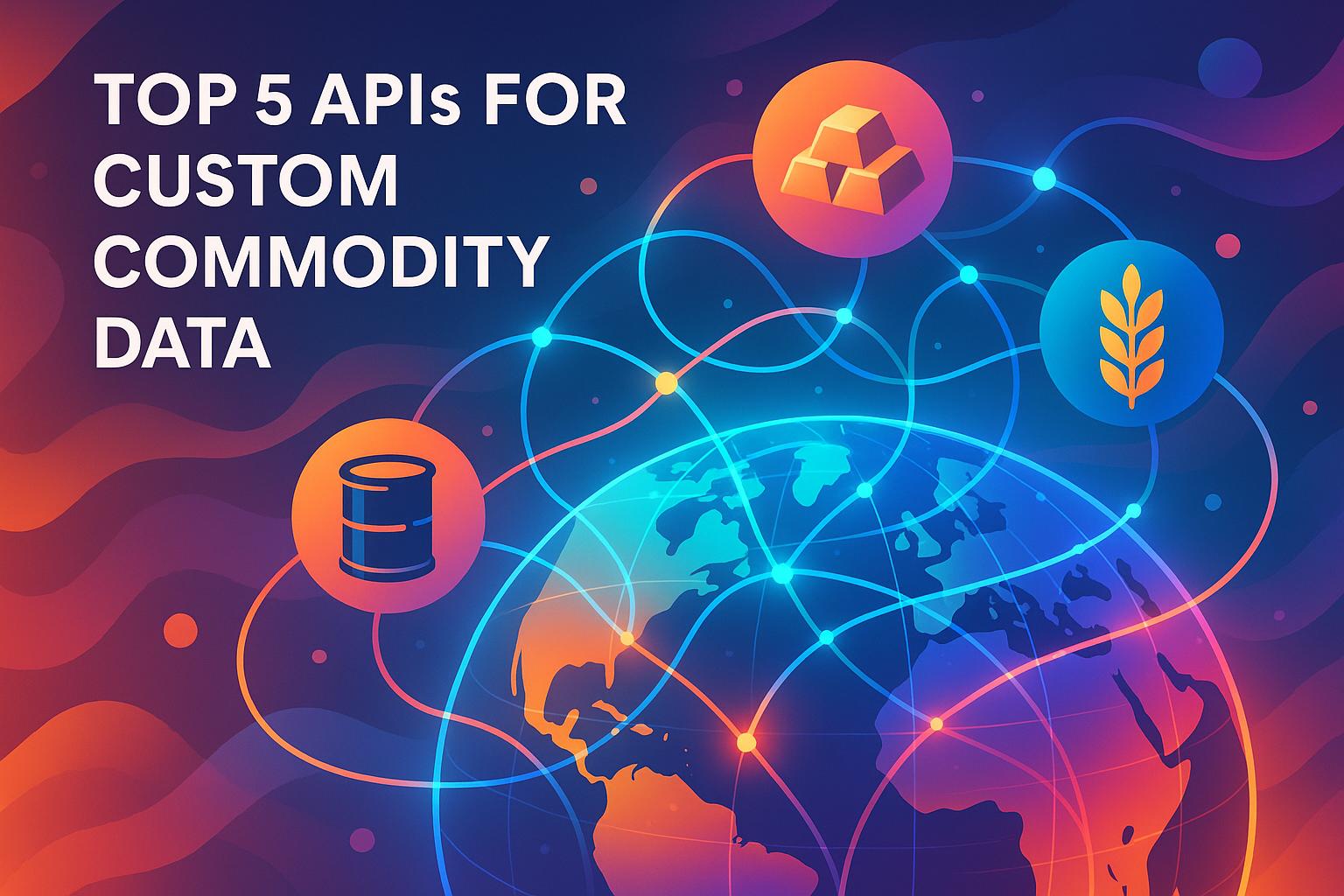 Top 5 APIs for Custom Commodity Data