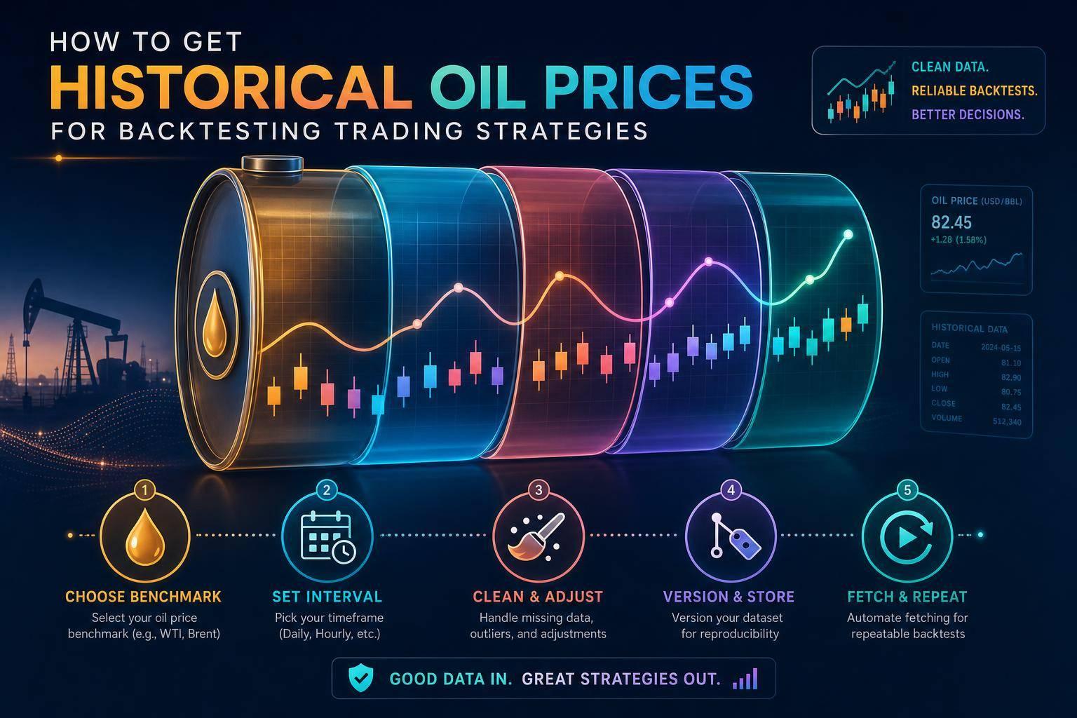 How to Get Historical Oil Prices for Backtesting Trading Strategies